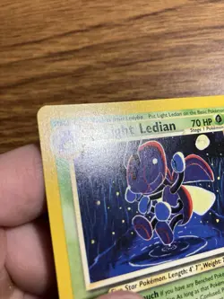 Pokemon Neo Destiny Light Ledian Non Holo Rare Card 24/105 - Image 4