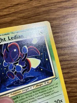 Pokemon Neo Destiny Light Ledian Non Holo Rare Card 24/105 - Image 5