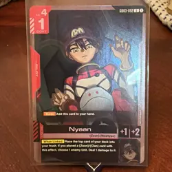 Nyaan Alternate Art Foil - GD03-092 U - Gundam TCG Card Game - Image 1