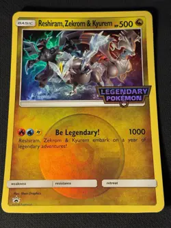 Reshiram, Zekrom & Kyurem Promo - Oversized Jumbo Card - Pokemon RF14 - Image 1