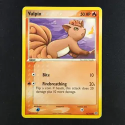 Vulpix 72/106 - EX Emerald - Pokemon Card - Image 3