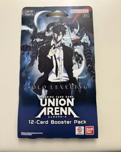 🔥 NEW Bandai Union Arena Solo Leveling TCG Booster Pack w/12 Cards 🔥 🔥 - Image 1