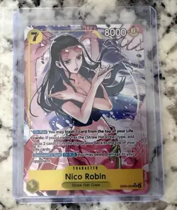Nico Robin (055) SR One Piece Heroine Edition. Includes 5 Additional Cards - Image 1
