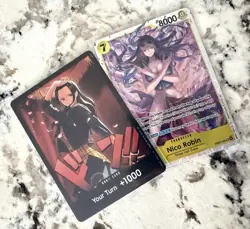 Nico Robin (055) SR One Piece Heroine Edition. Includes 5 Additional Cards - Image 2