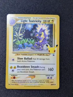 Light Toxtricity SWSH137 Promo SWSH: Sword & Shield Promo Cards Holo SWSD - Image 1
