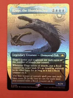 Mtg BLB Bloomburrow— Eluge, the Shoreless Sea 288— FOIL— NM - Image 1