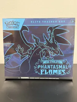 Pokemon Phantasmal Flames Elite Trainer Box ETB Factory Sealed - Image 1