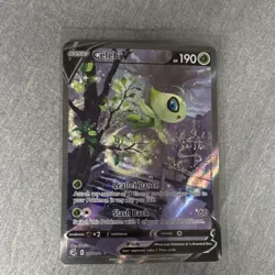 Pokemon TCG Celebi V Alt Full Art Ultra Rare Holo Fusion Strike 245/264 190HP - Image 1