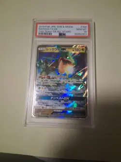 Rayquaza GX Pokemon 2019 sm12a Tag Team GX All Stars RR Japanese 100/173 PSA 10 - Image 1