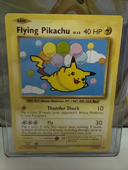 Flying Pikachu - 110/108 - Secret Rare NM, English Pokemon Evolutions - Image 1