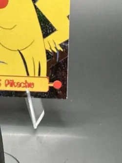 Topps Pokemon TV Animation Edition Series 1 Holo Foil TV2 Pikachu CREASE - Image 3