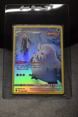 Abomasnow SWSH10: Astral Radiance Trainer Gallery TG01/TG30 Pokemon Holo NM - Image 1