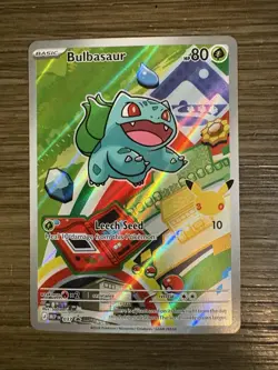 Pokemon First Partner Illustration Collection MEP Bulbasaur Charmander Squirtle - Image 3