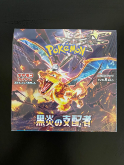 Pokemon Card Ruler of the Black Flame sv3 Scarlet & Violet Booster Box Japanese - Image 1