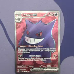 Pokemon Gengar EX 193/162 LP Full Art Ultra Rare Temporal Forces Sku2 - Image 1