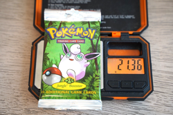 21.36g - Pokemon 1999 Jungle Unlimited Booster Pack Wigglytuff Vintage WOTC - Image 1