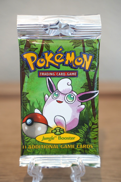 21.36g - Pokemon 1999 Jungle Unlimited Booster Pack Wigglytuff Vintage WOTC - Image 2