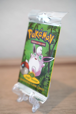 21.36g - Pokemon 1999 Jungle Unlimited Booster Pack Wigglytuff Vintage WOTC - Image 4