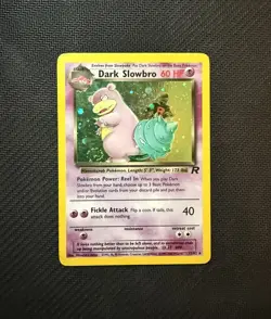 Pokemon Dark Slowbro Holo - HP - 12/82 Team Rocket WOTC 1999-2000 - Unlimited - Image 1