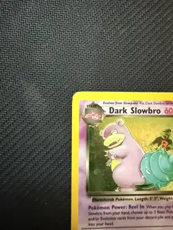 Pokemon Dark Slowbro Holo - HP - 12/82 Team Rocket WOTC 1999-2000 - Unlimited - Image 5