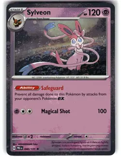Sylveon 040/131 COSMO Holo Rare Prismatic Evolutions Pokemon Near Mint - Image 1