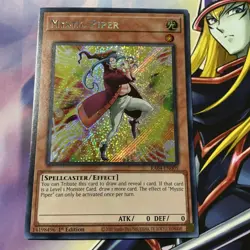 Yu-Gi-Oh! Mystic Piper #RA04-EN005 Secret Rare 1st Edition (NM) - Image 1