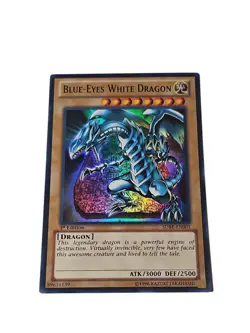 🔥YuGiOh Blue Eyes White Dragon SDBE-EN001 1st Edition Ultra Rare Konami - Image 1