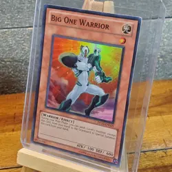 Yu-Gi-Oh! Big One Warrior DP10-EN015 Unlimited Super Rare MP - Image 2
