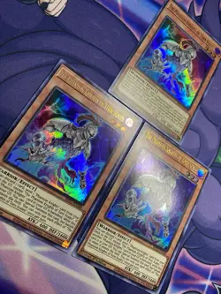 3x (M/NM) The Phantom Knights of Torn Scales MP21-EN168 Ultra Rare 1st Ed YuGiOh - Image 2
