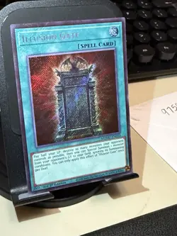 Yugioh Illusion Gate MZMU-EN023 Secret Rare 1st Edition Mint Condition - Image 3