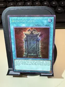 Yugioh Illusion Gate MZMU-EN023 Secret Rare 1st Edition Mint Condition - Image 4