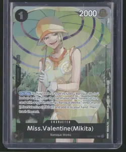 The Azure Sea's Seven #OP14-087 Miss.Valentine(Mikita) (Dash Pack) - Image 1