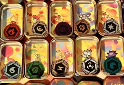 EMPTY Pokemon 151 FULL Mini Tin SET w/ coin & art card - NO BOOSTER PACKS - Image 3