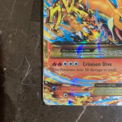 M Charizard EX (Y) (Secret) 107/106 Flashfire Holo Pokemon Card TCG - Image 4