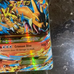 M Charizard EX (Y) (Secret) 107/106 Flashfire Holo Pokemon Card TCG - Image 5