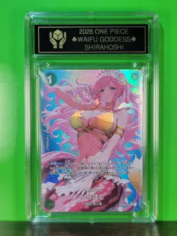 SHIRAHOSHI One Piece Waifu Goddess Card CUSTOM MADE Black Label - Image 1
