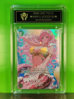 SHIRAHOSHI One Piece Waifu Goddess Card CUSTOM MADE Black Label - Image 3