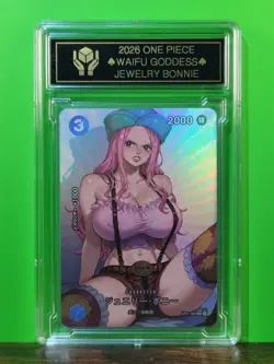 JEWELRY BONNIE One Piece Waifu Goddess Card CUSTOM MADE Black Label - Image 3