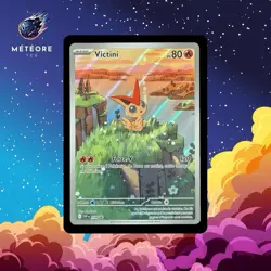 Carte Pokemon Victini Promo SVP208 AR FA Full Art EV10.5 BLK /WHT FR - Image 1
