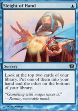 1x Sleight of Hand - Foil Light Play MTG Magic - Kid Icarus - - Image 1