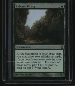 Commander's Arsenal Sylvan Library Foil - Image 1
