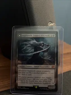 MTG Magic the Gathering Sephiroth, Fabled SOLDIER (115/781) Final Fantasy NM - Image 1