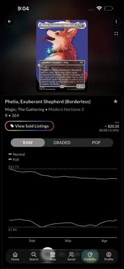 Phelia, Exuberant Shepherd Borderless Legendary Dog Rare Modern Horizons 3 MTG - Image 2