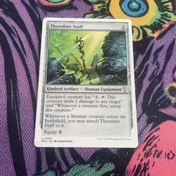Thornbite Staff (White Border) Mystery Booster 2 Regular - Image 1