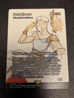 MTG Final Fantasy Through the Ages Bartz Klauser Winota Joiner of Forces FCA 19 - Image 1