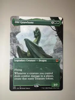 Old gnawbone - English - Borderles - MTG Adventures in the Forgotten Realms - NM - Image 1