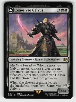 ZENOS YAE GALVUS 127 R FINAL FANTASY MTG NM - Image 2