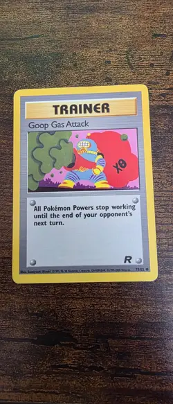 Goop Gas Attack 78/82 Common Team Rocket Pokemon Lightly Played - Image 1