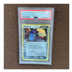 Pokemon TCG Nidoking Delta Species 6/101 Dragon Frontiers Holo Rare PSA 9 2006 - Image 1