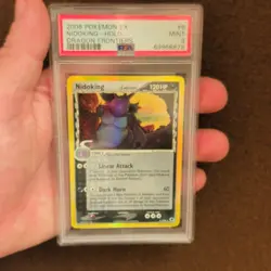 Pokemon TCG Nidoking Delta Species 6/101 Dragon Frontiers Holo Rare PSA 9 2006 - Image 4